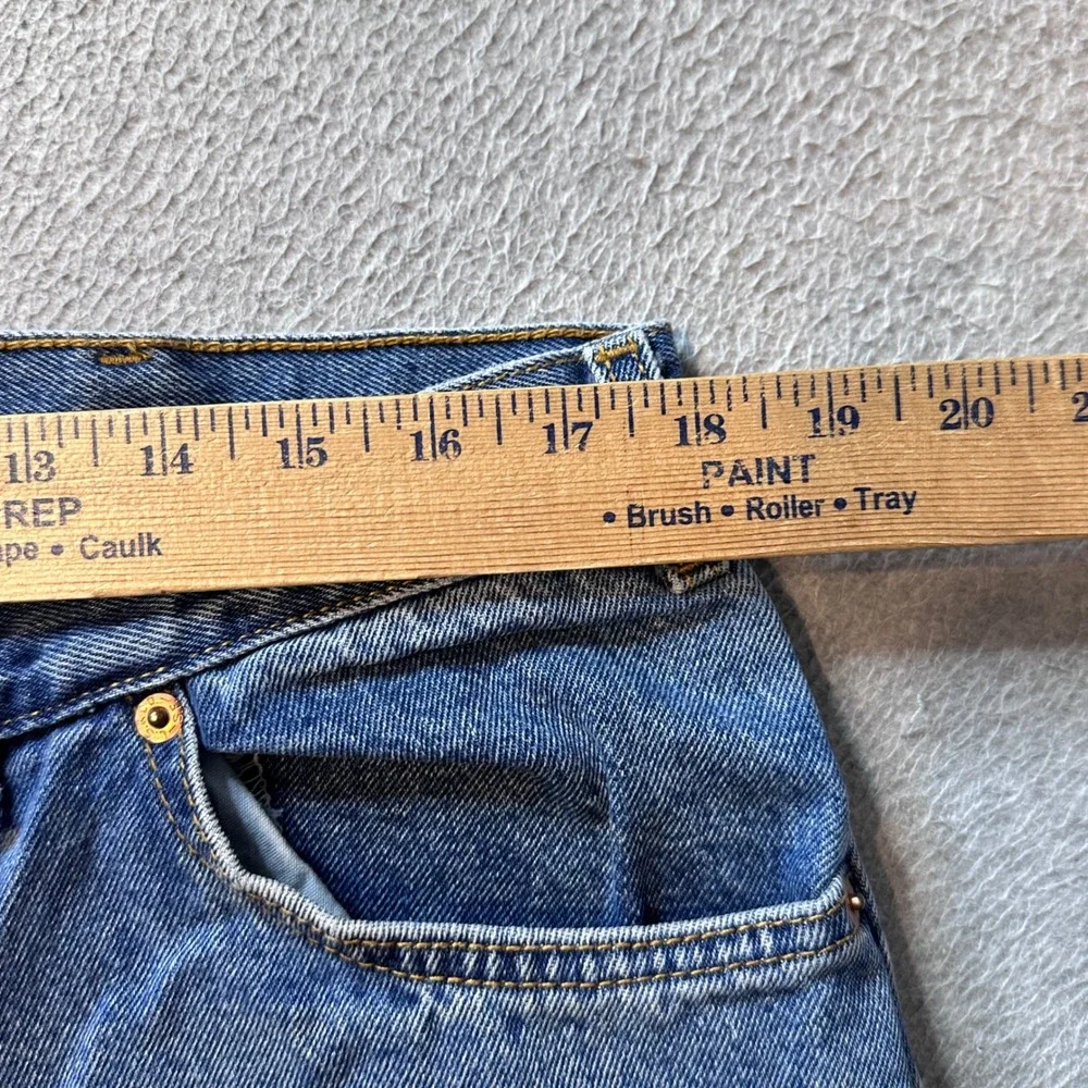 Vintage Levi's 506 Shorts Mens 38 Blue Orange Tab Denim Cut‎ Off Jorts 90s Y2K